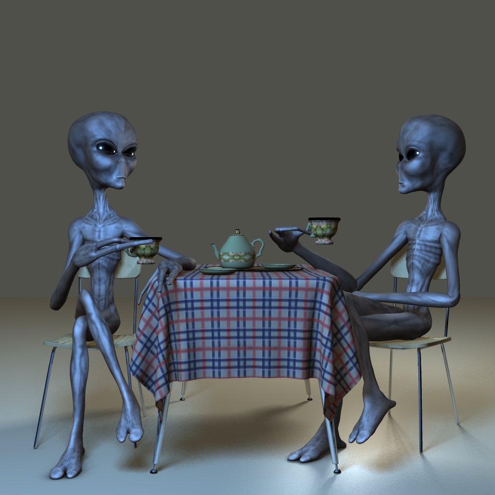Aliens for Tea